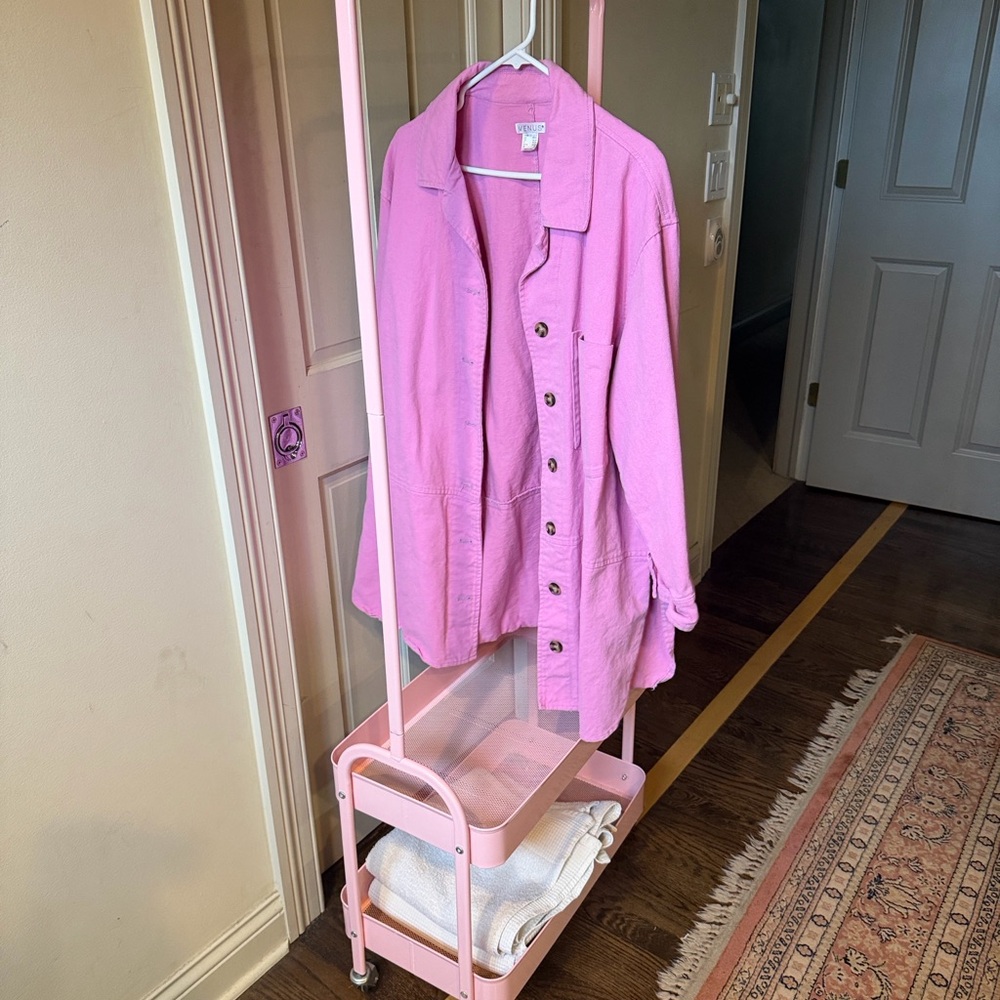 VENUS Pink Utility Jacket